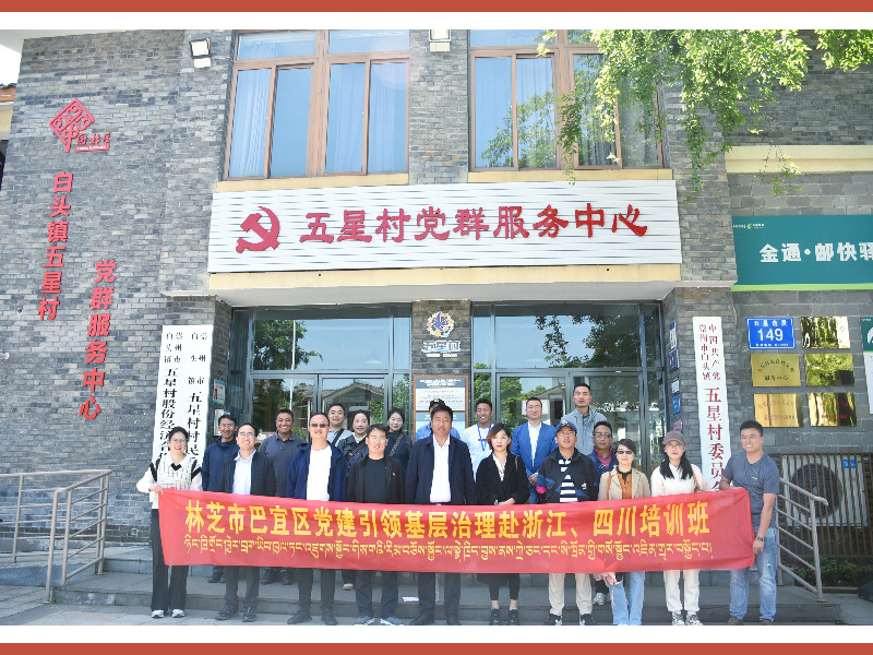 2023年林芝巴宜区成都基层治理考察学习